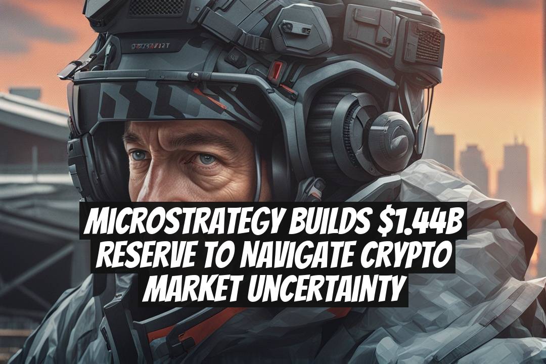 MicroStrategy Builds $1.44B Reserve to Navigate Crypto Market Uncertainty