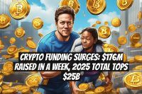 Crypto Funding Surges: $176M Raised in a Week, 2025 Total Tops $25B