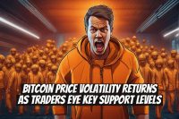Bitcoin Price Volatility Returns as Traders Eye Key Support Levels