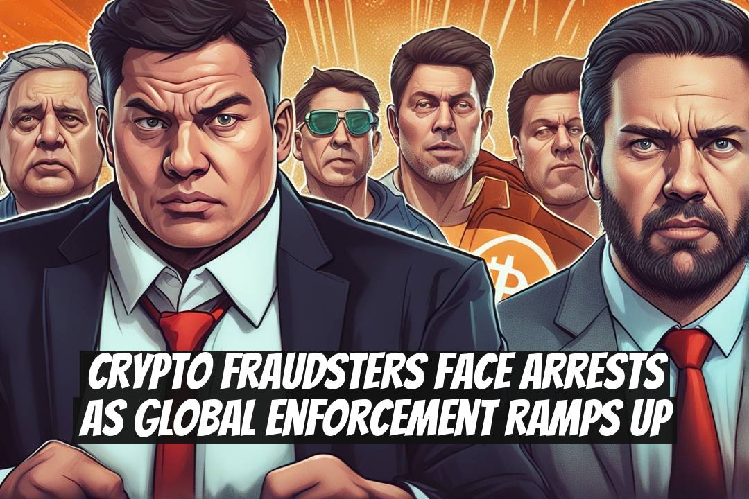 Crypto Fraudsters Face Arrests as Global Enforcement Ramps Up