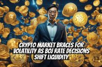 Crypto Market Braces for Volatility as BOJ Rate Decisions Shift Liquidity