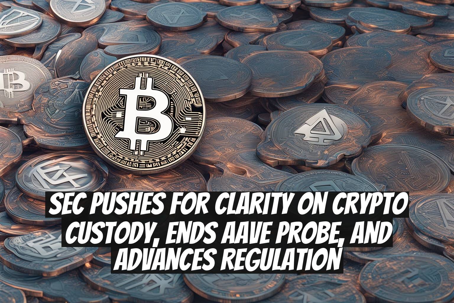 SEC pushes for clarity on crypto custody, ends Aave probe, and advances regulation