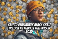 Crypto Derivatives Reach $85.7 Trillion as Market Matures in 2025