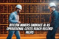 Bitcoin miners embrace AI as operational costs reach record highs