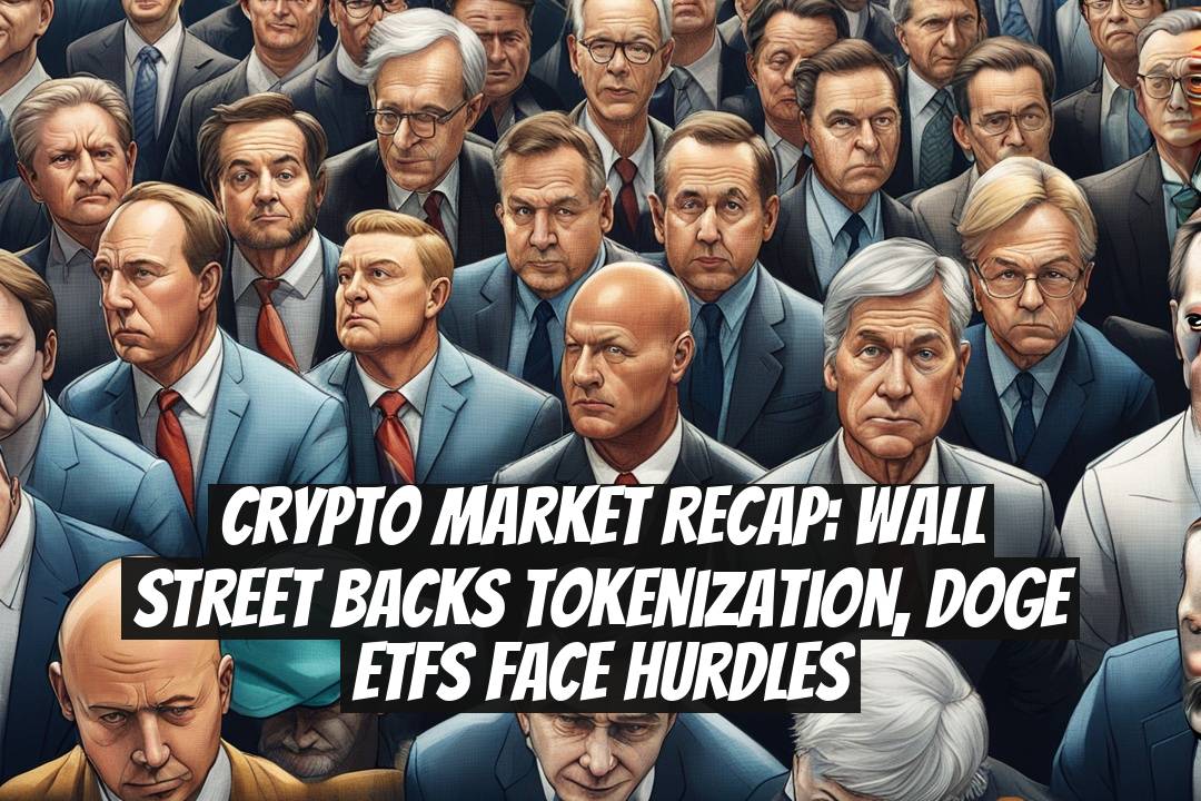 Crypto Market Recap: Wall Street Backs Tokenization, DOGE ETFs Face Hurdles