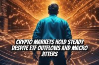 Crypto Markets Hold Steady Despite ETF Outflows and Macro Jitters