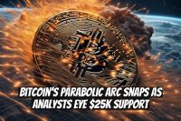 Bitcoin’s Parabolic Arc Snaps as Analysts Eye $25K Support