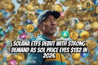 Solana ETFs debut with strong demand as SOL price eyes $132 in 2026