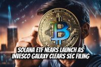 Solana ETF nears launch as Invesco Galaxy clears SEC filing