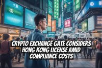 Crypto Exchange Gate Considers Hong Kong License Amid Compliance Costs