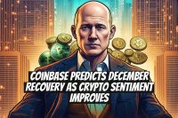 Coinbase Predicts December Recovery as Crypto Sentiment Improves