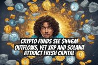 Crypto Funds See $446M Outflows, Yet XRP and Solana Attract Fresh Capital