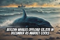 Bitcoin Whales Offload $3.37B in December as Market Cools