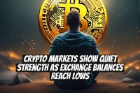 Crypto Markets Show Quiet Strength as Exchange Balances Reach Lows