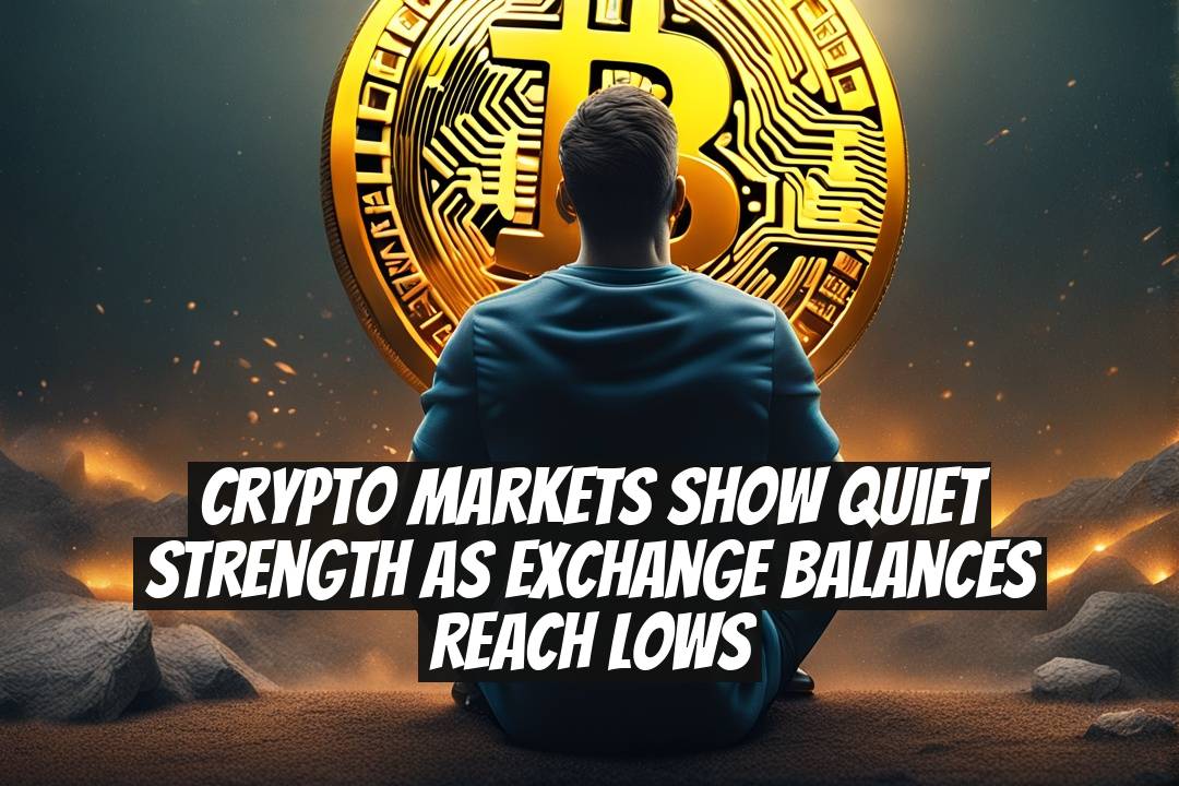 Crypto Markets Show Quiet Strength as Exchange Balances Reach Lows
