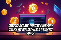 Crypto scams target everyday users as wallet-level attacks surge
