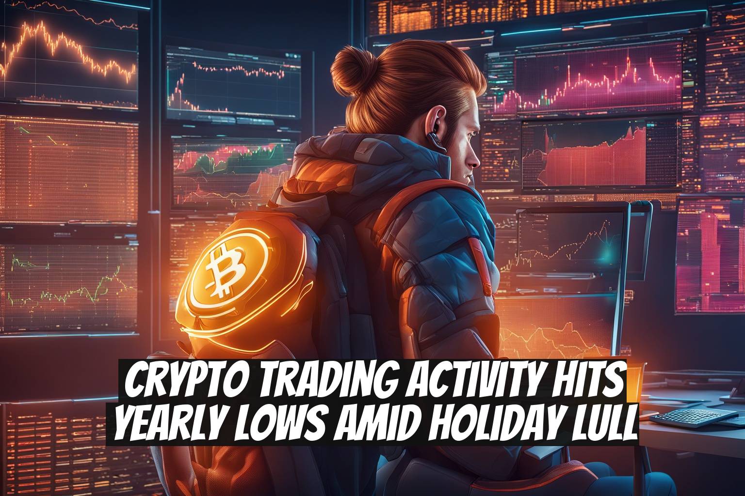 Crypto Trading Activity Hits Yearly Lows Amid Holiday Lull