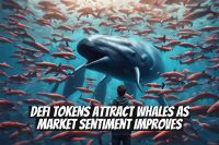 DeFi Tokens Attract Whales as Market Sentiment Improves