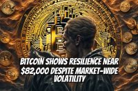 Bitcoin shows resilience near $82,000 despite market-wide volatility
