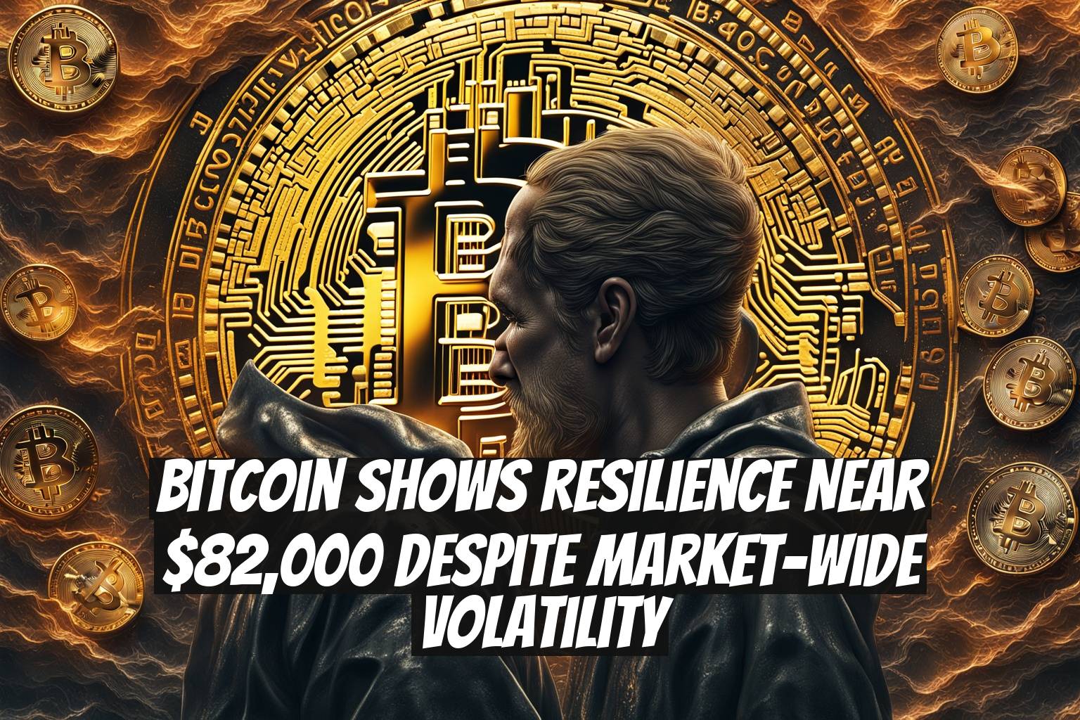 Bitcoin shows resilience near $82,000 despite market-wide volatility