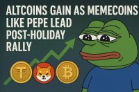 Altcoins Gain as Memecoins Like PEPE Lead Post-Holiday Rally