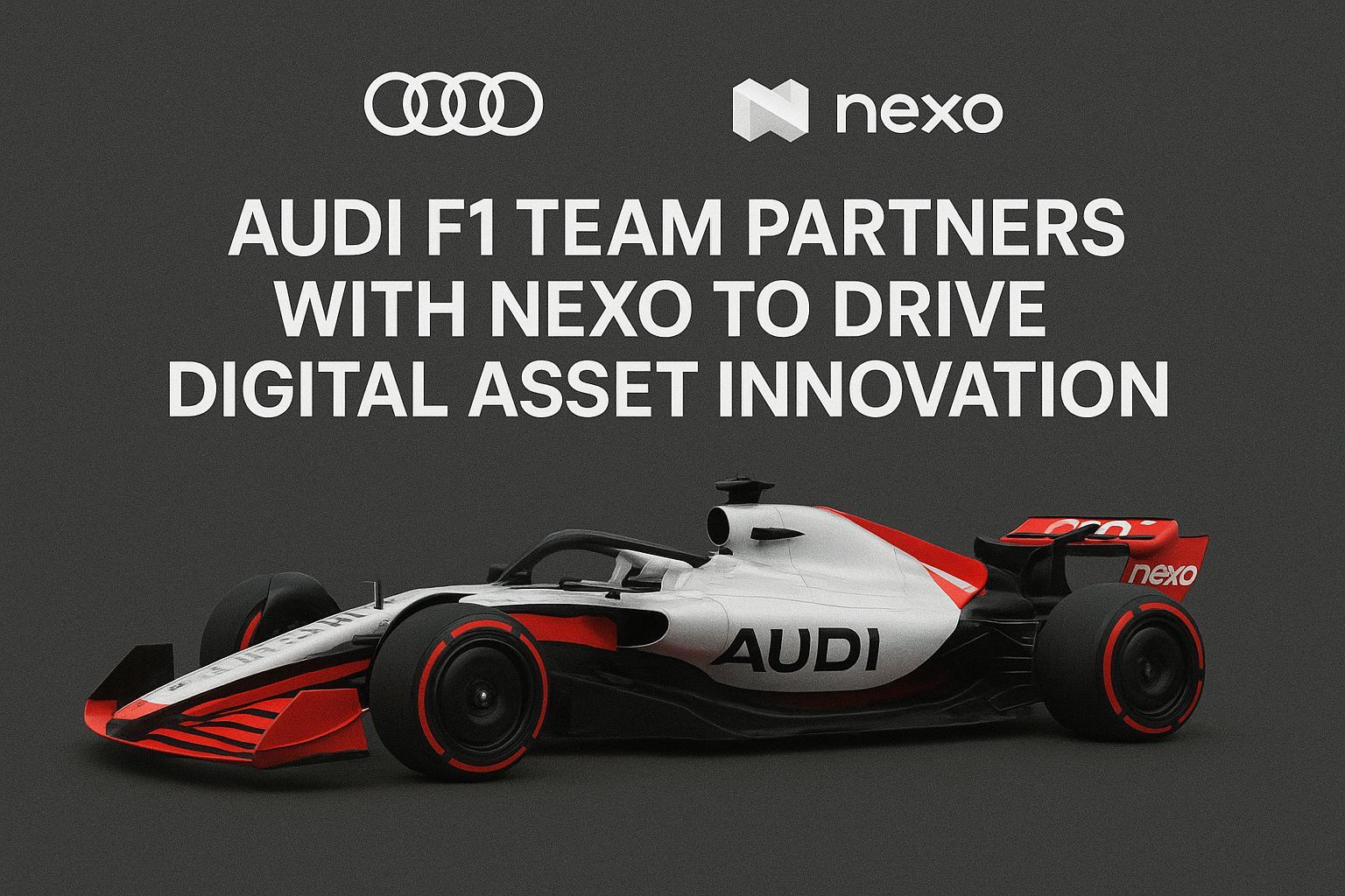 Audi F1 team partners with Nexo to drive digital asset innovation