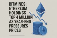 BitMine’s Ethereum Holdings Top 4 Million as Year-End Pressures Prices