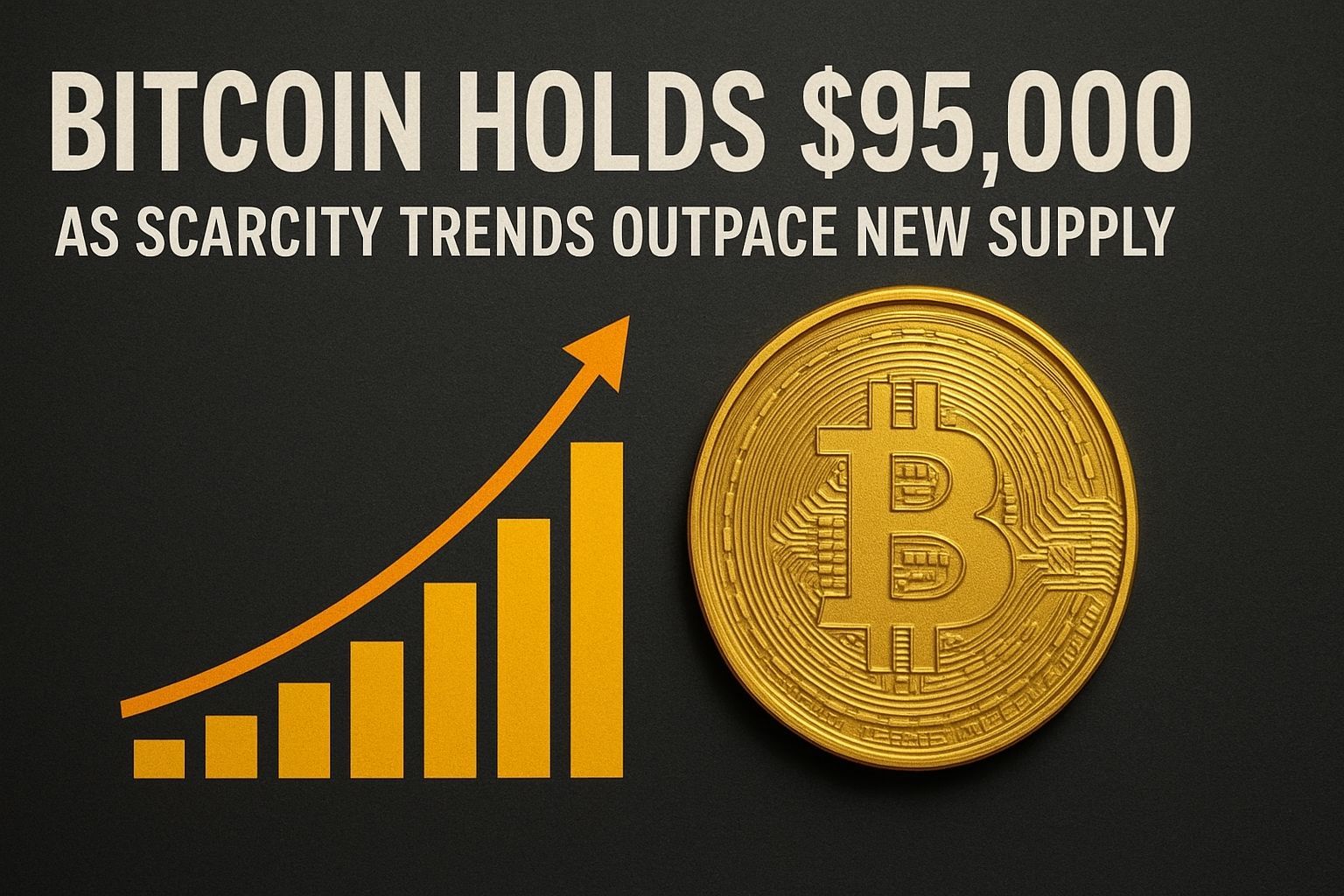 Bitcoin Holds $95,000 as Scarcity Trends Outpace New Supply