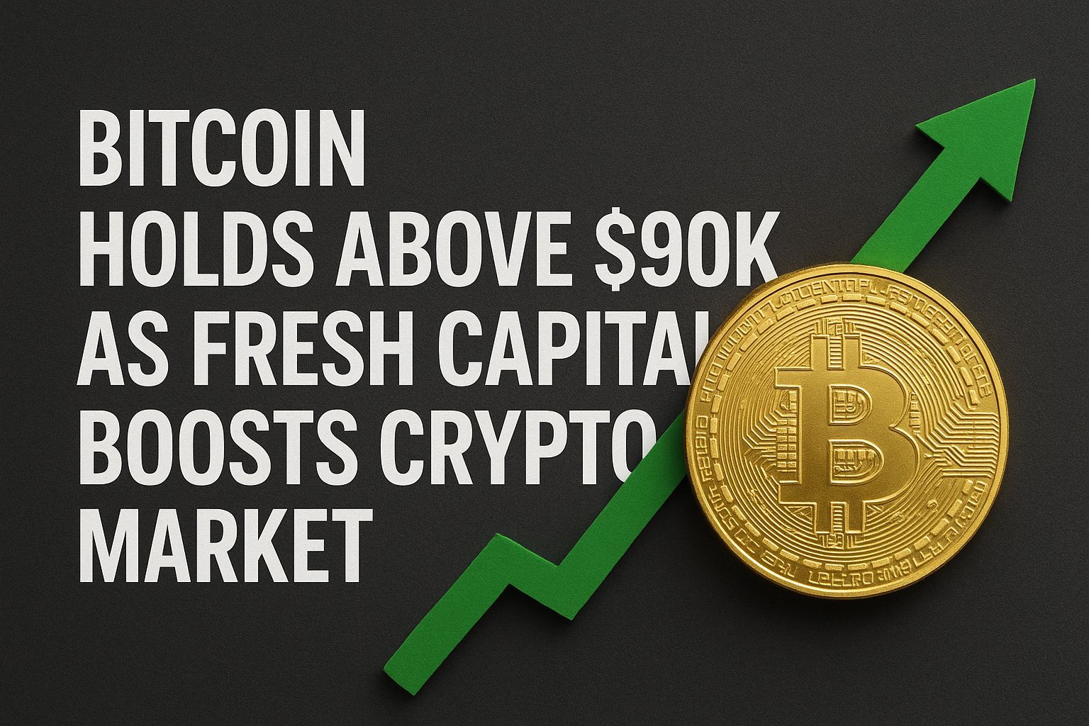 Bitcoin Holds Above $90K as Fresh Capital Boosts Crypto Market