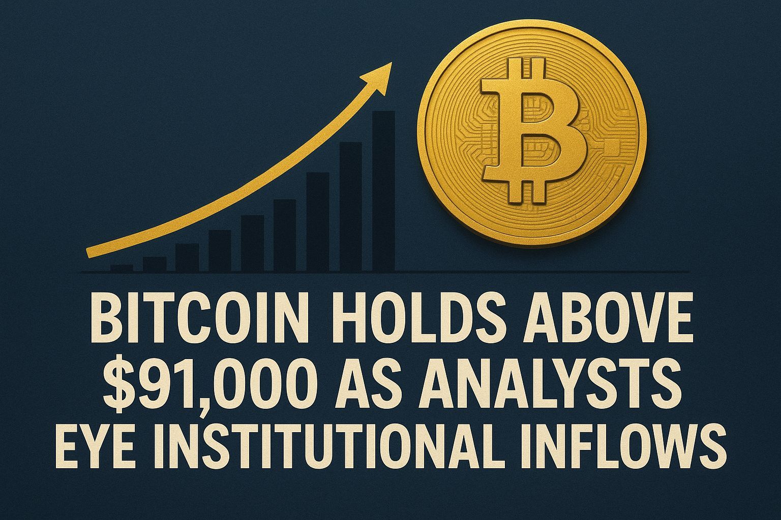 Bitcoin Holds Above $91,000 as Analysts Eye Institutional Inflows