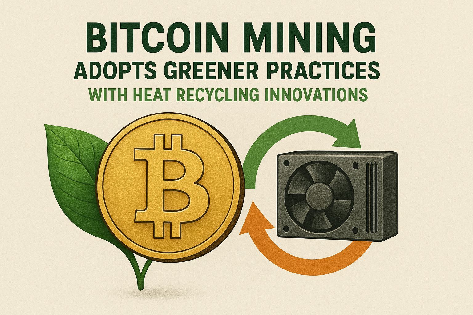 Bitcoin Mining Adopts Greener Practices With Heat Recycling Innovations