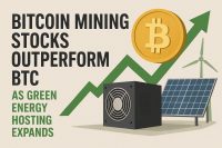 Bitcoin Mining Stocks Outperform BTC as Green Energy Hosting Expands