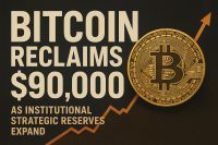 Bitcoin Reclaims $90,000 as Institutional Strategic Reserves Expand