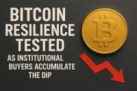 Bitcoin Resilience Tested as Institutional Buyers Accumulate the Dip