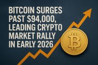 Bitcoin Surges Past $94,000, Leading Crypto Market Rally in Early 2026
