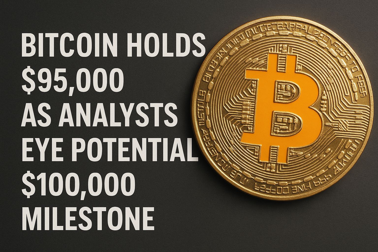 Bitcoin holds $95,000 as analysts eye potential $100,000 milestone