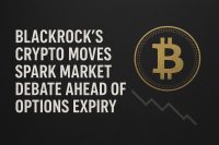 BlackRock’s Crypto Moves Spark Market Debate Ahead of Options Expiry