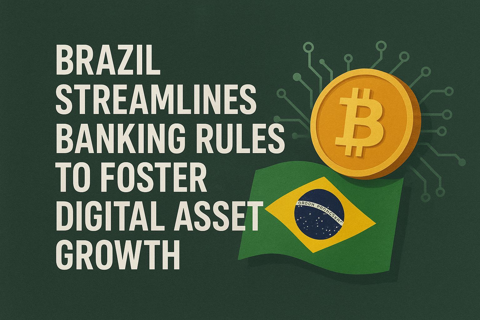 Brazil streamlines banking rules to foster digital asset growth