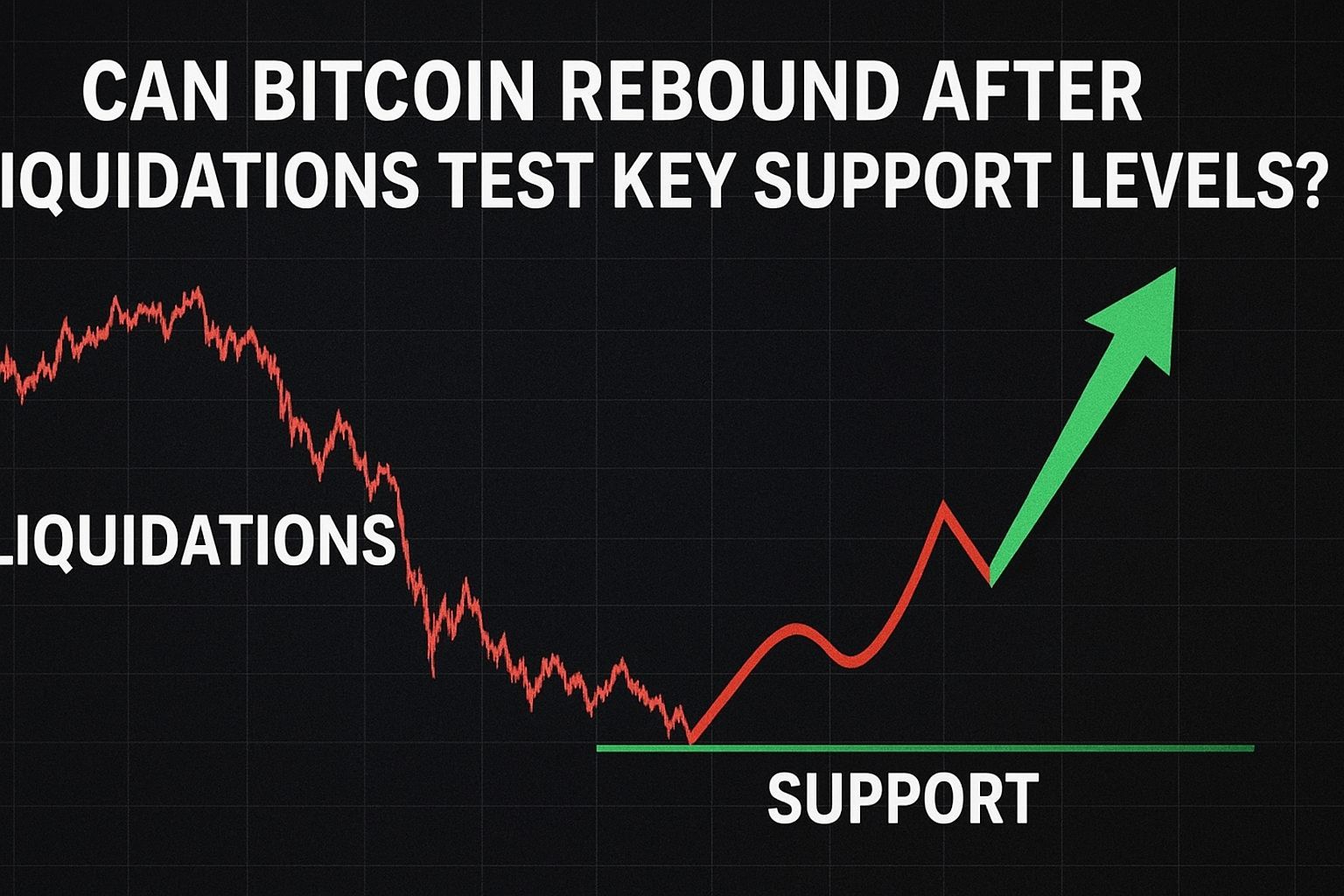 Can Bitcoin Rebound After Liquidations Test Key Support Levels?