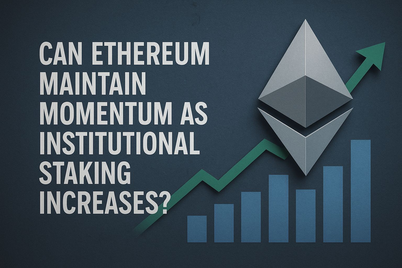 Can Ethereum Maintain Momentum as Institutional Staking Increases?