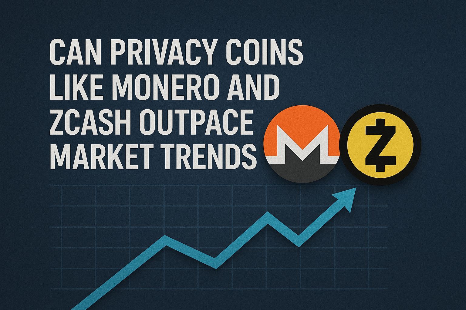 Can Privacy Coins Like Monero and Zcash Outpace Market Trends?