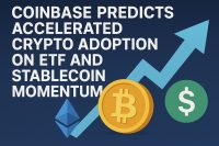 Coinbase Predicts Accelerated Crypto Adoption on ETF and Stablecoin Momentum