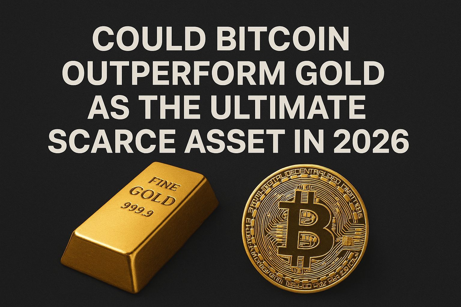 Could Bitcoin Outperform Gold as the Ultimate Scarce Asset in 2026?