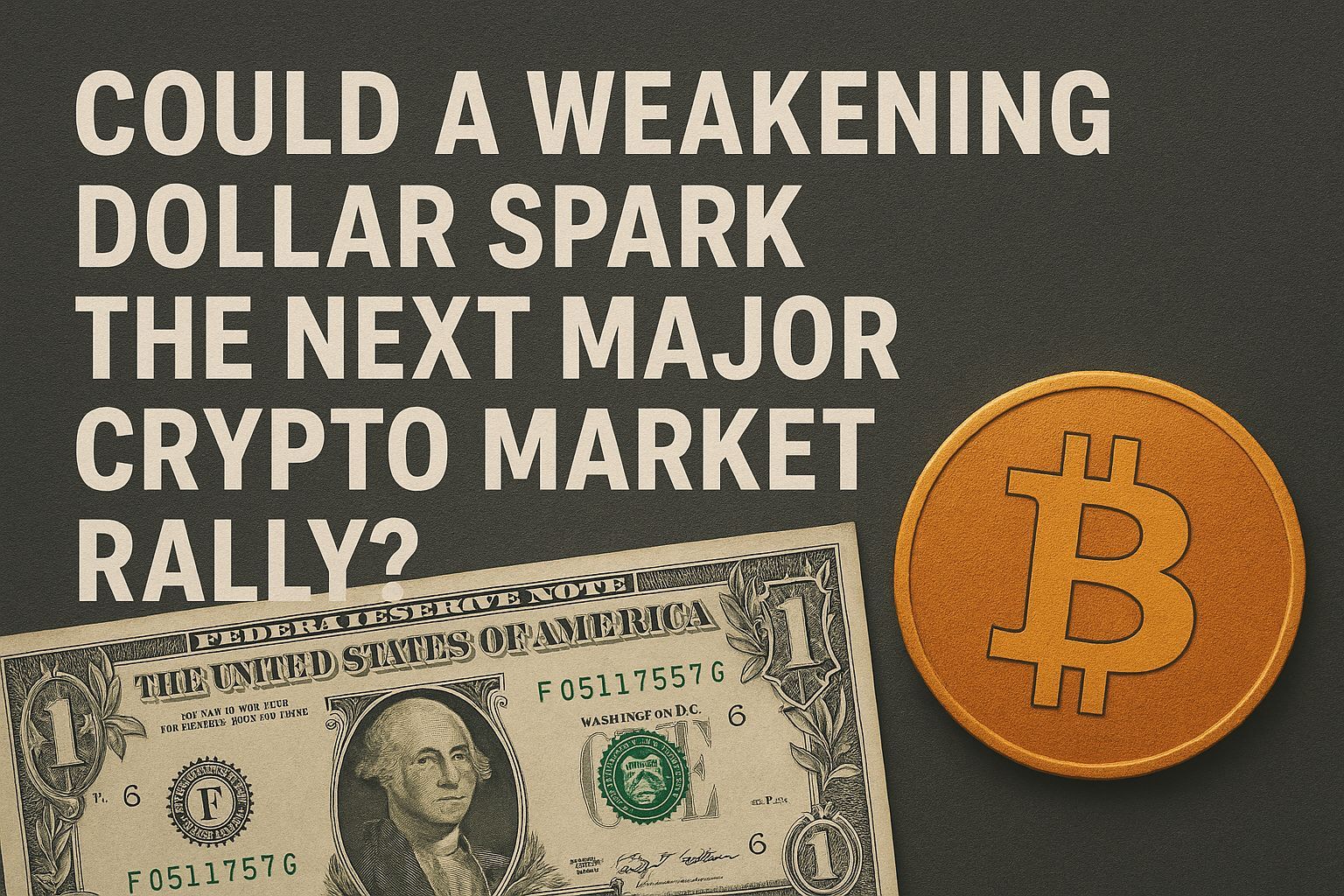 Could a Weakening Dollar Spark the Next Major Crypto Market Rally?