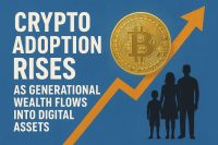 Crypto Adoption Rises as Generational Wealth Flows Into Digital Assets