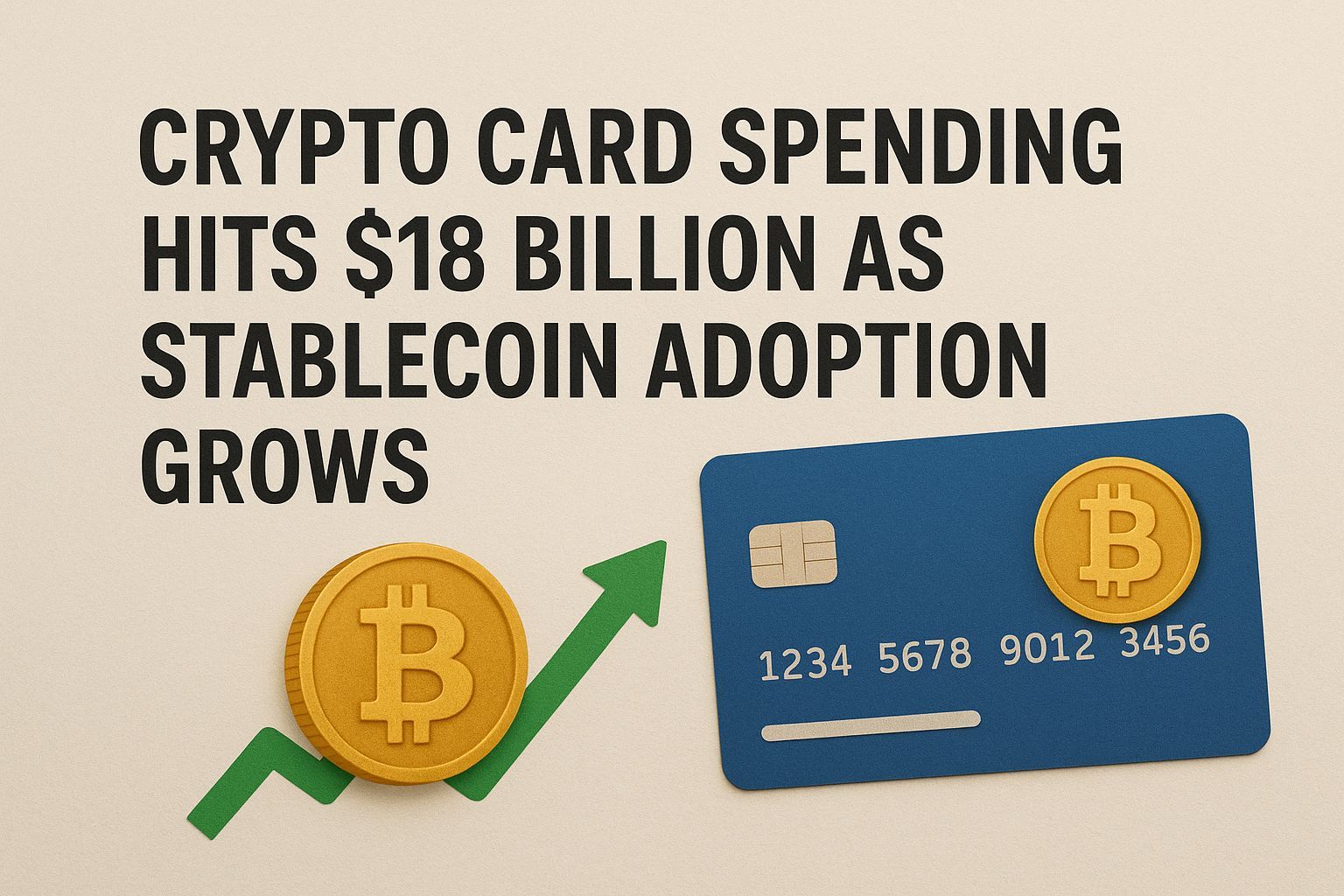 Crypto Card Spending Hits $18 Billion as Stablecoin Adoption Grows
