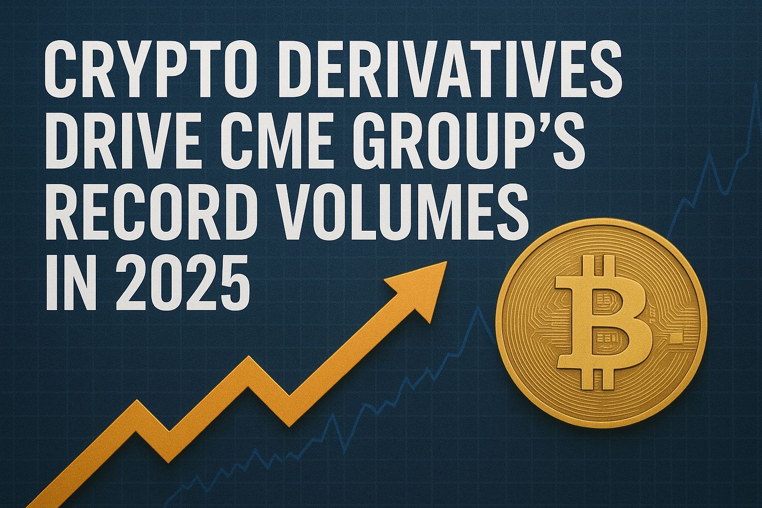 Crypto Derivatives Drive CME Group’s Record Volumes in 2025