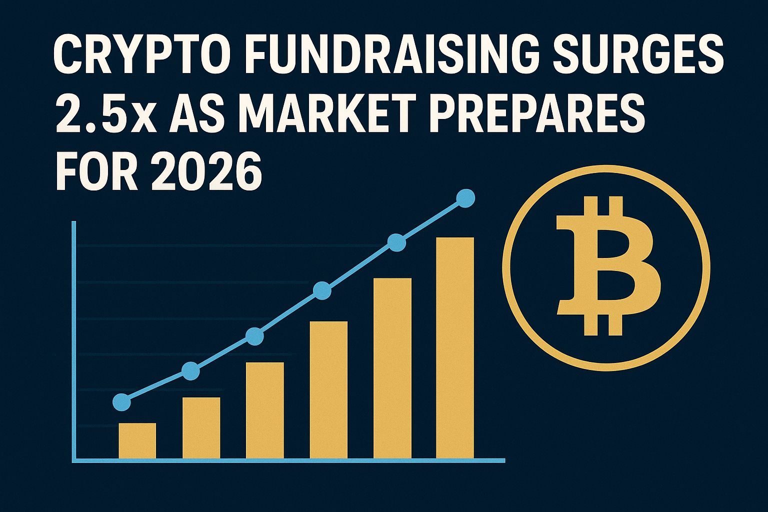 Crypto Fundraising Surges 2.5x as Market Prepares for 2026