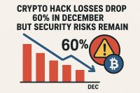 Crypto Hack Losses Drop 60% in December, But Security Risks Remain