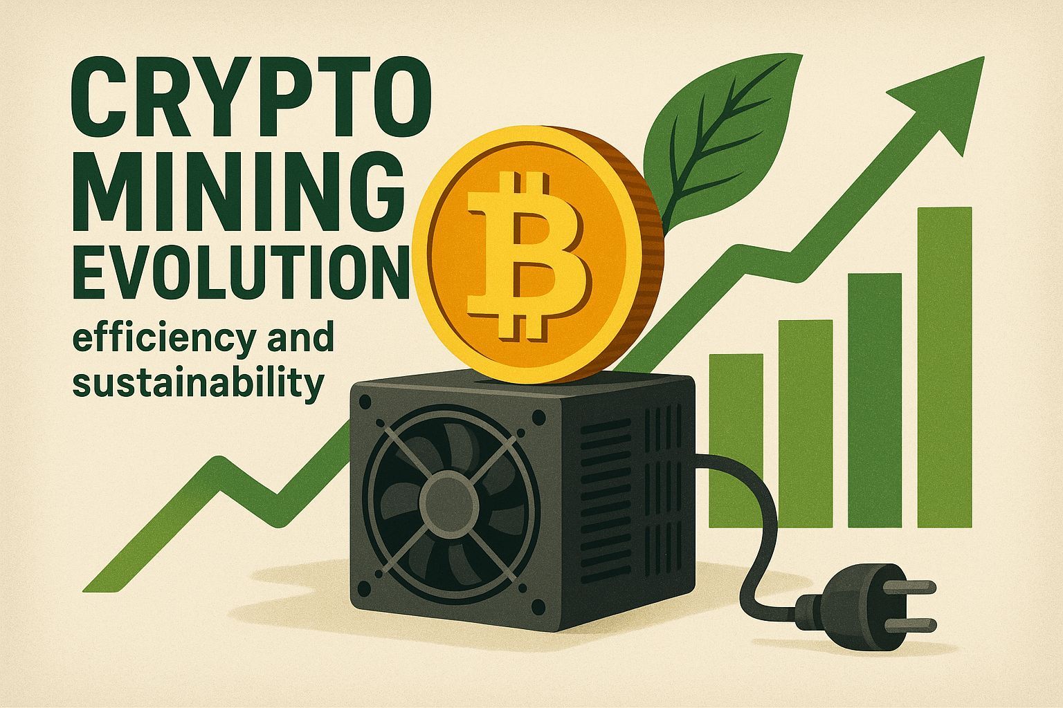 Crypto Mining Evolution Focuses on Efficiency and Sustainability
